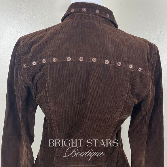 Rare Corduroy Studded Jacket ASO Dawn Summers Buffy the Vampire Slayer Y2K VTG - Picture 11 of 11